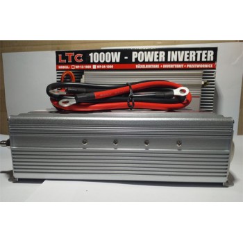 Инвертор (преобразователь) 12V-220V 1000W BILTEMA (Тайвань, Швеция)